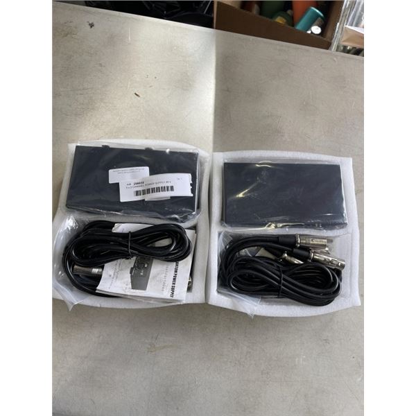 2 x 2 CHANNEL POWER SUPPLY 48 V POWER SUPPORT DUAL MICROPHONES