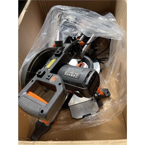 AS NEW ENGINDOT COMPOUND MITRE SAW