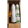 Image 2 : 2 NEW ROLL SOF 15 INCH STRETCH WRAP AND NEW PAINT BRUSH SET