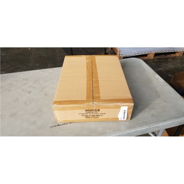 NEW 3 TIER UTILITY ROLLING CART WITH DRAWER AND WOODEN TOP