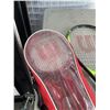 Image 4 : LOT OF VARIOUS RACKETS