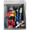 Image 3 : METAL LOCK BOX OF ASSORTED TOOLS