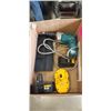 Image 1 : ASSORTED DEWALT BATTERIES AND A MAKITA DRYWALL SCREWGUN