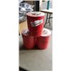 Image 1 : 3 NEW 3 PACKS OF RED 2 INCH X 35YARD TAPE