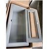 Image 3 : 2 NEW GREY 9X24X6 BREAKER PANEL BOXES
