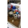 Image 1 : BOX OF SPRAY PAINT AND PAINT