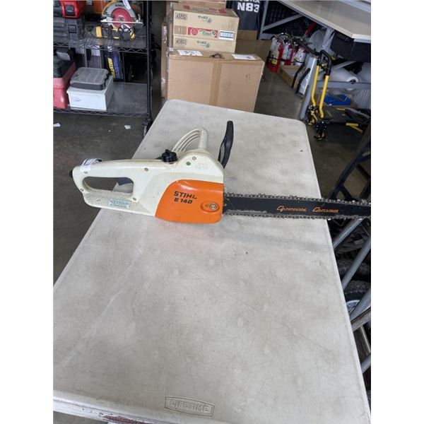 STIHL ELECTRIC CHAINSAW