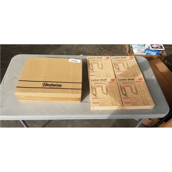 NEW LOCKER SHELFS AND MAIL WALL ORGANIZER