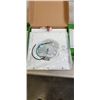 Image 3 : 5 NEW ORTECH 9 INCH SQUARE LED FLUSH MOUNT CEILING LIGHTS