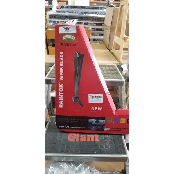 9 NEW SETS OF WIPER BLADES, SETS OF 3 26" , 17" AND 12 INCH