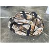 Image 4 : CAMO BAG FULL OF CAMPING INFLATABLES, HAMMOCKS, TENT AND CHAIR