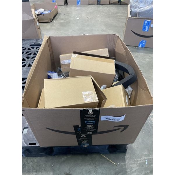 LARGE BOX OF NEW AMAZON OVER STOCK ITEMS