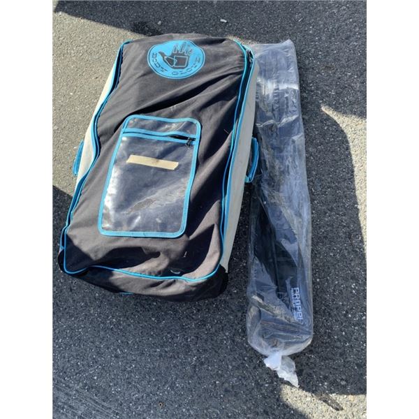BODYGLOVE INFLATABLE PADDLE BOARD WITH ACCESSORIES AND CARRY BAG