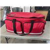 Image 1 : LARGE RED FIRST AID BAG WITH CONTENTS