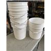 Image 1 : 5 WHITE BUCKETS