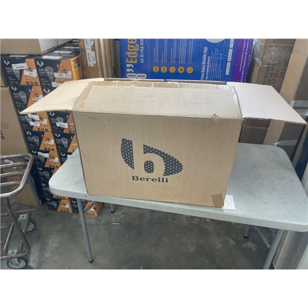 NEW CASE OF BERELLI E26 LED LIGHT BULBS, 24  PACKS PER BOX