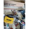 Image 4 : ASSORTED POWER TOOLS AND SHOP HARDWARE