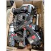 Image 2 : 2 TRAYS OF TOOLS, JUMPER CABLES, COMMERCIAL HOOKS, ETC