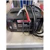 Image 6 : 2 TRAYS OF TOOLS, JUMPER CABLES, COMMERCIAL HOOKS, ETC