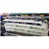 Image 1 : APPROX 9 PIECES OF PLANT GROW SLABS, 8 X 36 INCH