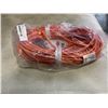 Image 2 : AS NEW 75FT ORANGE  INDOOR OUTDOOR HEAVY DUTY LIGHTED 3 WIRE GROUNDED EXTENSION CORD 16AWG