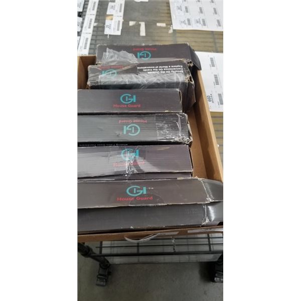 6 PATIO SLIDING DOOR HARDWARE / HANDLE KITS, VARIOUS STYLES PER LOT