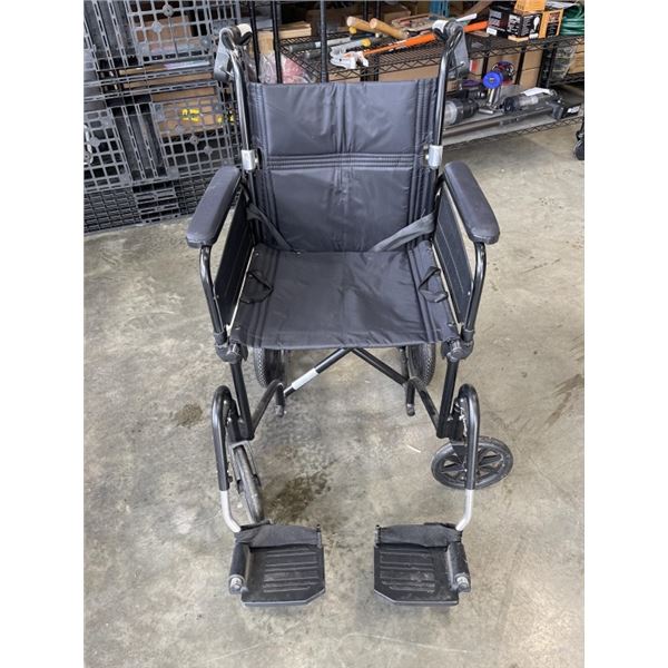 COMFORT PLUS XC FOLDING WHEELCHAIR, GOOD CONDITION
