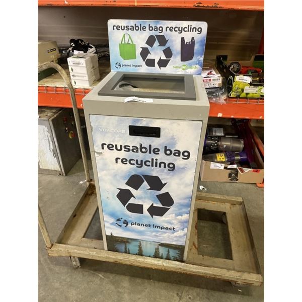 COMMERCIAL METAL GARBAGE BIN