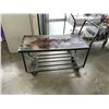 Image 1 : 2 TIER METAL WAREHOUSE CART