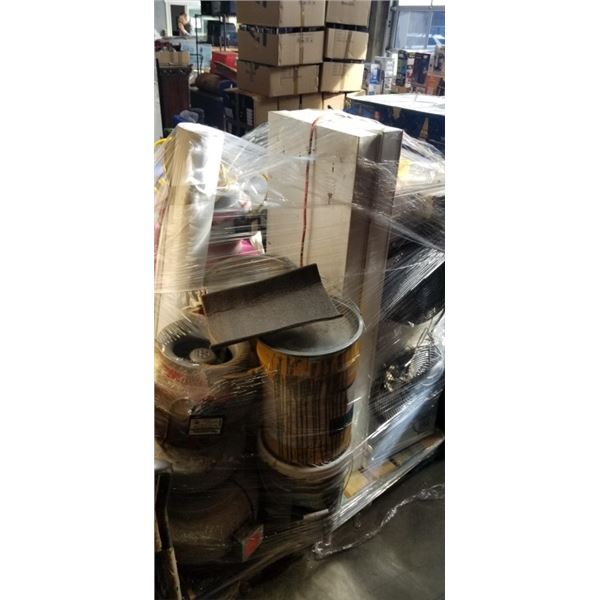 HUGE PALLET OF GROW EQUIPMENT INCLUDING CLIMATE CONTROL, LIGHTING ETC