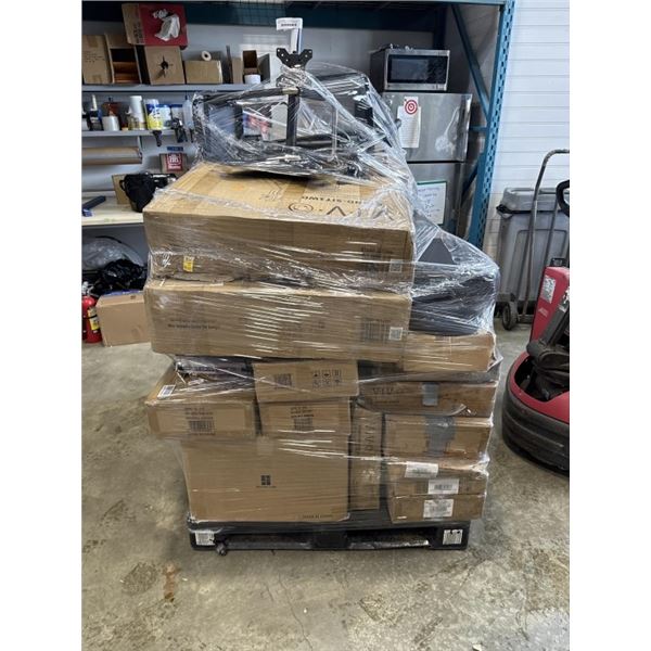LARGE PALLET OF VIVO COMPUTER AND MONITOR MOUNTS AND ACCESSORIES