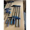 Image 2 : 8 25 INCH BAR CLAMPS, ONE IS 30 INCH