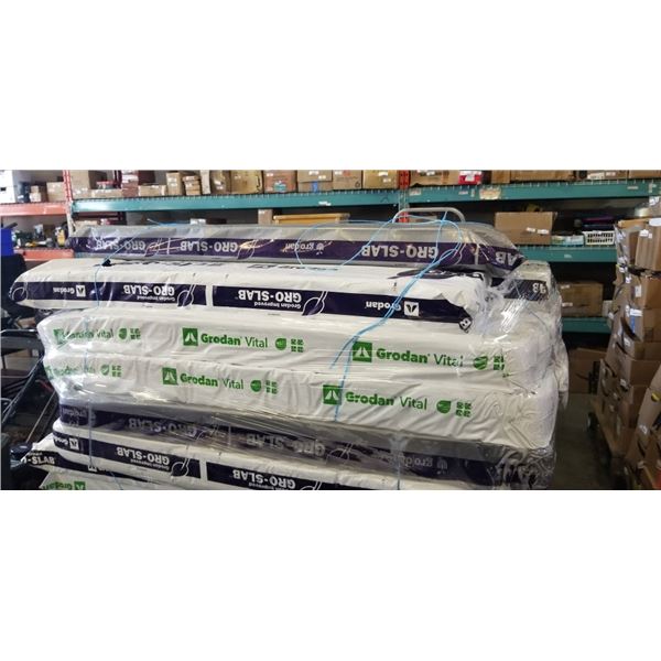 APPROX 9 PIECES OF PLANT GROW SLABS, 8 X 36 INCH