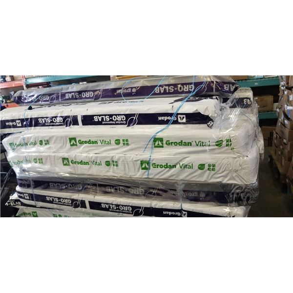 APPROX 9 PIECES OF PLANT GROW SLABS, 8 X 36 INCH