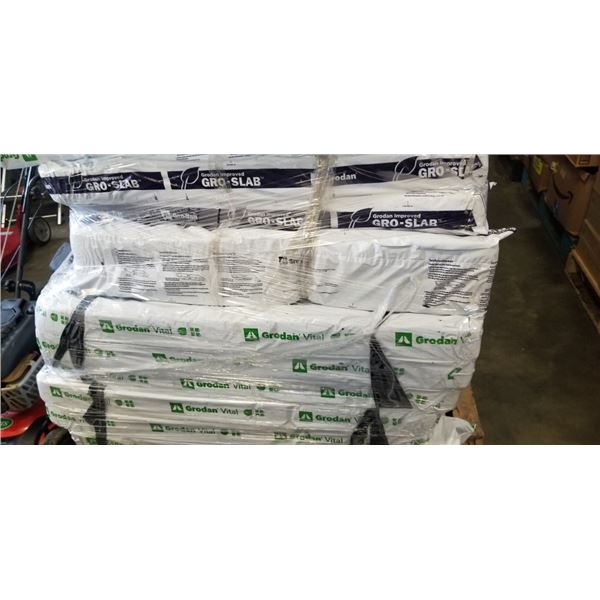 APPROX 9 PIECES OF PLANT GROW SLABS, 8 X 36 INCH