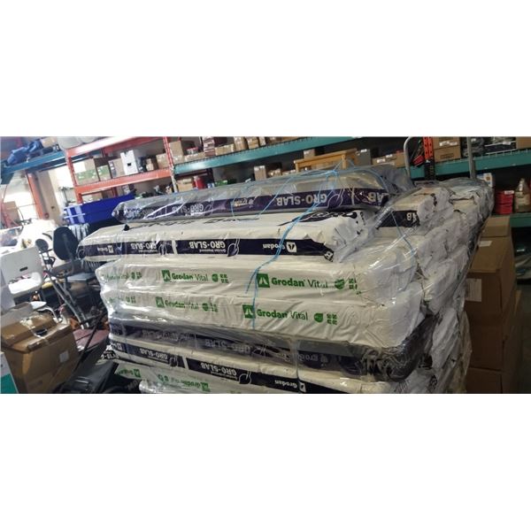 APPROX 9 PIECES OF PLANT GROW SLABS, 8 X 36 INCH