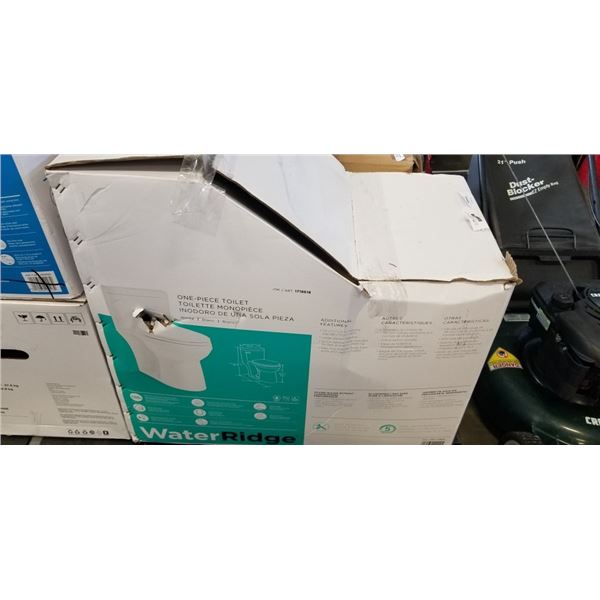AS NEW WATER RIDGE ONE PIECE TOILET