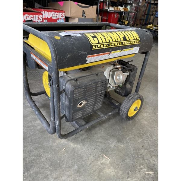 CHAMPION GENERATOR 5800 PEAK GAS GENERATOR