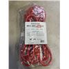 Image 2 : AS NEW 25FT ORANGE  INDOOR OUTDOOR HEAVY DUTY LIGHTED 3 WIRE GROUNDED EXTENSION CORD 14AWG