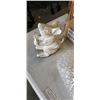 Image 3 : 8 NEW 14 INCH DRAWER SLIDES AND NEW ANTIQUE WHITE CAST IRON MOUSE DOOR STOP