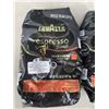 Image 2 : 3 NEW BAGS OF LAVAZZA ESPRESSO BARISTA GRAN CREMA MEDIUM ROAST WHOLE BEAN COFFEE, 1KG EACH
