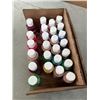Image 3 : 25 BOTTLES OF FASKOLOR AIR BRUSH PAINT MSRP $200