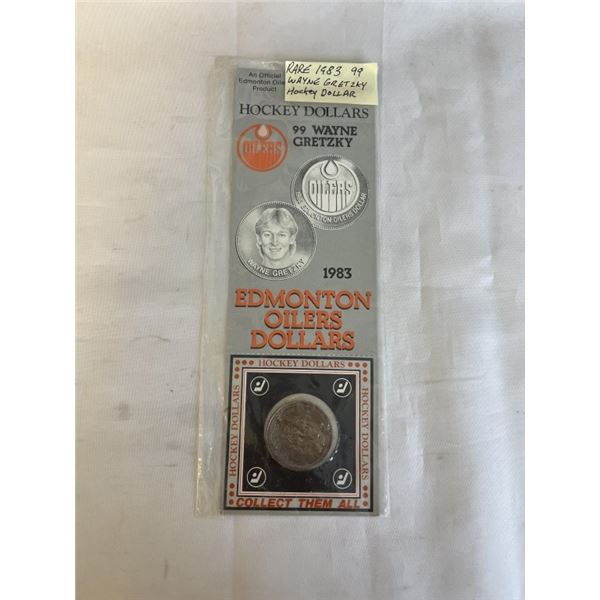 RARE 1983 "99" WAYNE GRETZKY HOCKEY DOLLAR