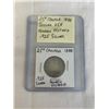 Image 1 : 1888 25 CENT SILVER QUEEN VICTORIA .925 SILVER