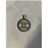 Image 1 : VINTAGE CHANEL PENDANT, UNMARKED, 1 1/8" DIAMETER