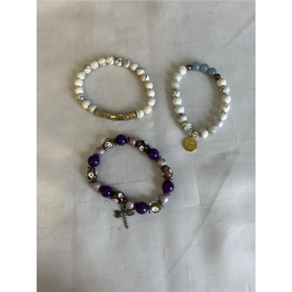 3 BEADS BRACELETS