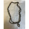 Image 1 : TRIPLE LENGTH GENUINE BLACK PEARLS NECKLACE EXTRA LENGTH 70" LONG