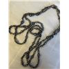 Image 2 : TRIPLE LENGTH GENUINE BLACK PEARLS NECKLACE EXTRA LENGTH 70" LONG