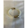 Image 1 : VINTAGE HINGED BANGLE W/ SAFETY CHAIN
