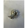 Image 3 : VINTAGE PAIR OF SILVER PLATED MARKED CORO CLIP ON EARRINGS